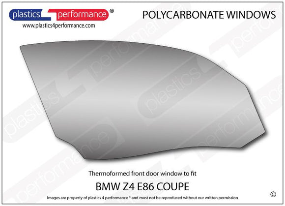 ポリカーボネート ウインドウキット｜BMW Z4 E86 - Coupe（2006〜2008年）