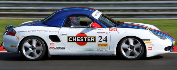 ポリカーボネート 右フロントドアウインドウ｜Porsche Boxster 986