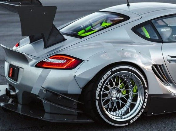 ポリカーボネート ウインドウキット｜Porsche Cayman 987