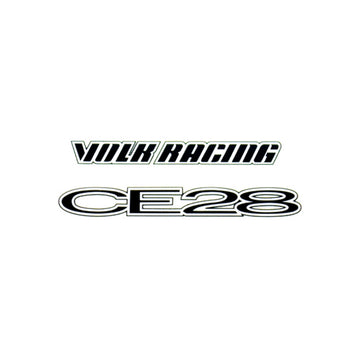 RAYS No.13 REPAIR STICKER CE28N 16/17 2PC BK