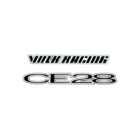 RAYS No.13 REPAIR STICKER CE28N 16/17 2PC BK