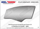ポリカーボネート ウインドウキット｜Citroën C4 WRC