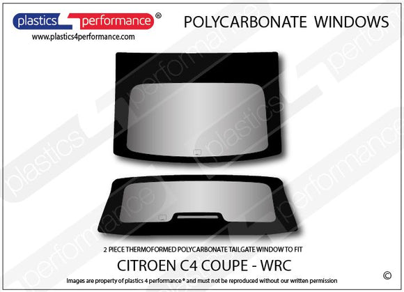 ポリカーボネート ウインドウキット｜Citroën C4 WRC