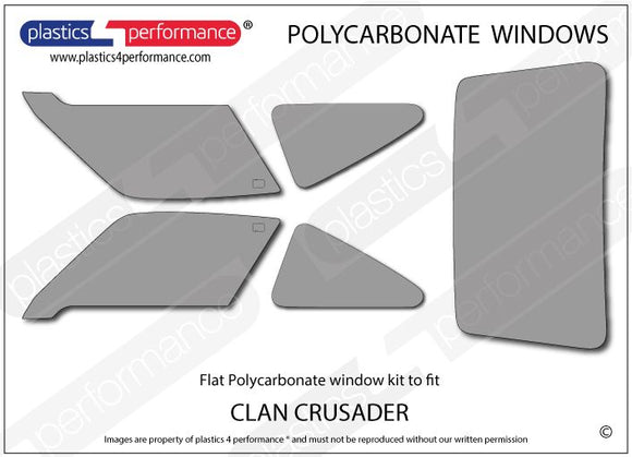 ポリカーボネート ウインドウキット｜Clan Crusader