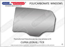 ポリカーボネート ウインドウキット｜Cupra Leon KL / TCR - 5dr Hatchback