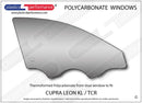 ポリカーボネート ウインドウキット｜Cupra Leon KL / TCR - 5dr Hatchback