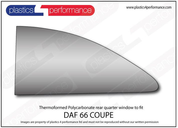 ポリカーボネート ウインドウキット｜DAF 66 Coupe