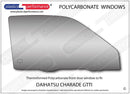 ポリカーボネート ウインドウキット｜ダイハツ Charade GTTi
