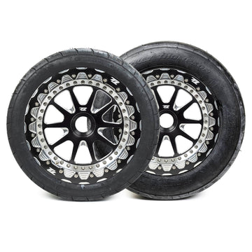 Belak V2 18/17 ホイール＆タイヤパッケージ センターロック（18×8.5・17×12 ビードロック）（Huracán・R8）