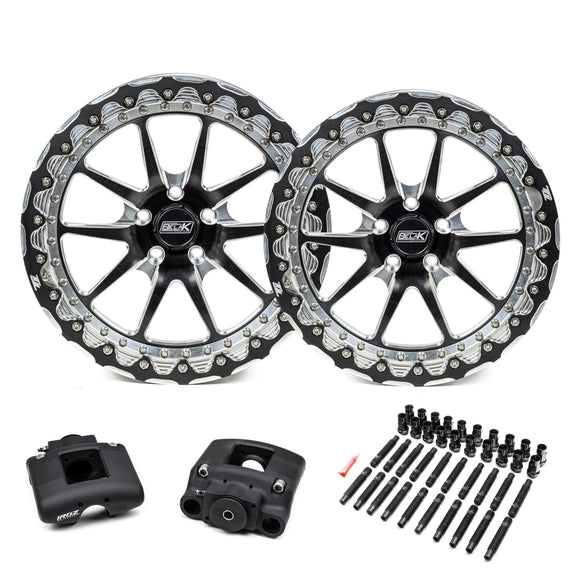 Belak V2 18/17 ドラッグパック（18×8.5・17×12 ビードロック／Iroz パーキングブレーキ付）（Huracán・R8）