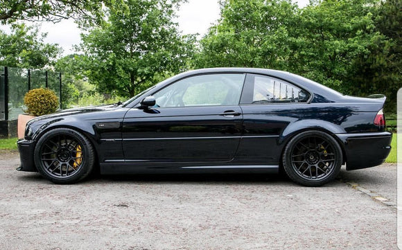 ポリカーボネート リアクォーターウインドウ左右セット｜BMW E46 3 Series - Coupe（1998〜2005年）