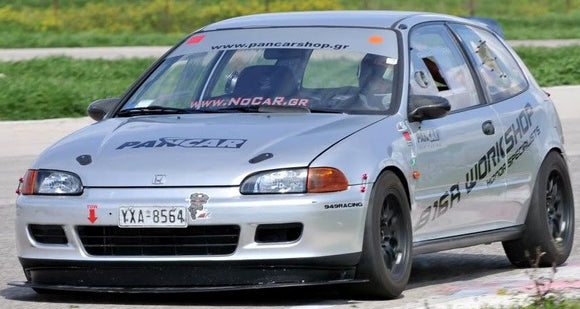 ポリカーボネート 左フロントドアウインドウ｜ホンダ Civic EG - 3dr Hatchback