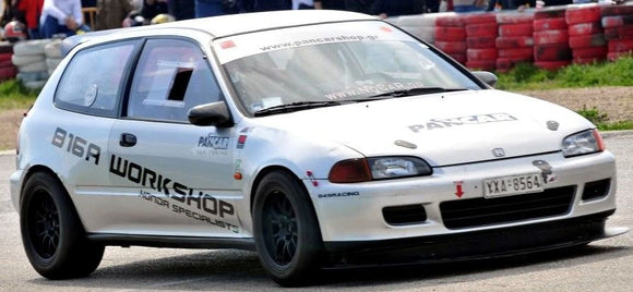 ポリカーボネート 右フロントドアウインドウ｜ホンダ Civic EG - 3dr Hatchback