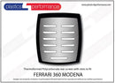 ポリカーボネート ウインドウキット｜Ferrari 360 Modena