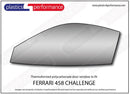 ポリカーボネート 左フロントドアウインドウ｜Ferrari 458 Challenge