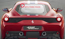 ポリカーボネート リアウインドウ｜Ferrari 458 Challenge