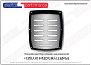 ポリカーボネート リアウインドウ｜Ferrari F430 Challenge