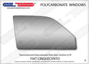 ポリカーボネート ウインドウキット｜Fiat Cinquecento
