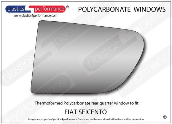 ポリカーボネート ウインドウキット｜Fiat Seicento