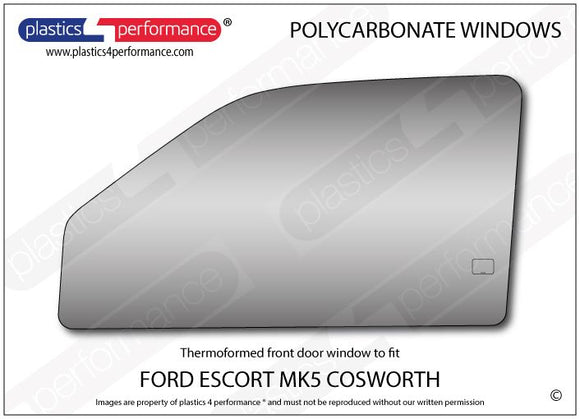 ポリカーボネート ウインドウキット｜Ford Escort MK5/ Cosworth（1990〜1997年） 4