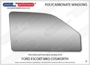 ポリカーボネート ウインドウキット｜Ford Escort MK5/ Cosworth（1990〜1997年） 10