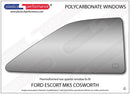 ポリカーボネート ウインドウキット｜Ford Escort MK5/ Cosworth（1990〜1997年） 8