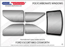 ポリカーボネート ウインドウキット｜Ford Escort MK5/ Cosworth（1990〜1997年） 1
