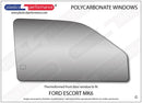 ポリカーボネート ウインドウキット｜Ford Escort MK6（1995〜2002年） 7