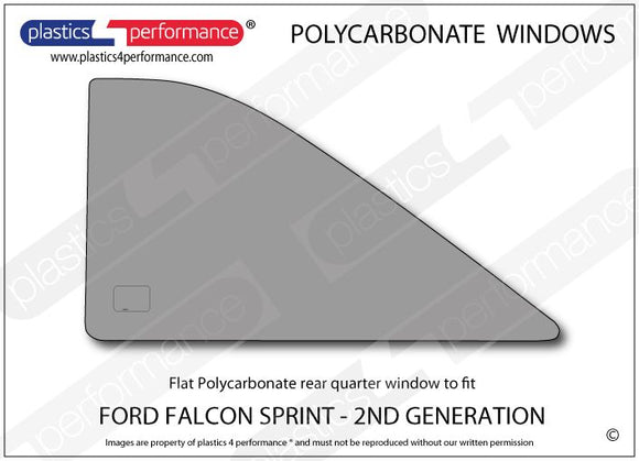 ポリカーボネート ウインドウキット｜Ford Falcon Sprint - 2nd Generation 4