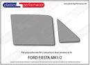 ポリカーボネート 右フロントドアウインドウ｜Ford Fiesta MK1（1976〜1983年） 1