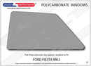 ポリカーボネート ウインドウキット｜Ford Fiesta MK3（1989〜1995年） 4