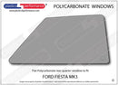 ポリカーボネート ウインドウキット｜Ford Fiesta MK3（1989〜1995年） 8