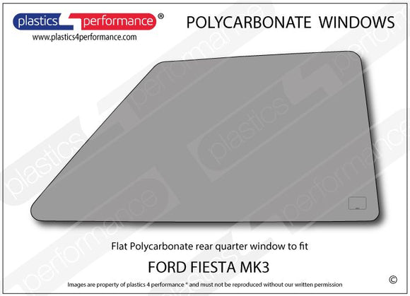 ポリカーボネート ウインドウキット｜Ford Fiesta MK3（1989〜1995年） 8