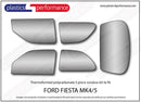 ポリカーボネート ウインドウキット｜Ford Fiesta MK4 & MK5（1995〜2002年） 2