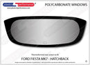 ポリカーボネート ウインドウキット｜Ford Fiesta Mk7 - 5dr Hatchback（2008〜2019年） 4