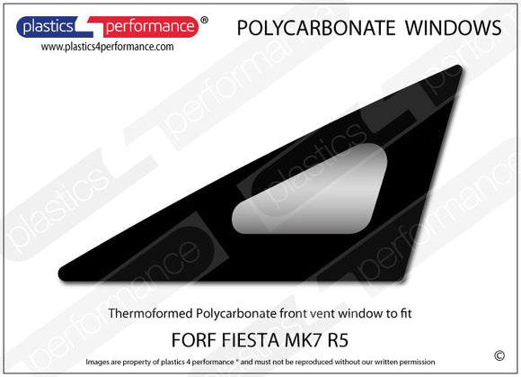 ポリカーボネート ウインドウキット｜Ford Fiesta MK7 R5（2013年〜現在） 3
