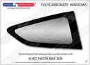 ポリカーボネート ウインドウキット｜Ford Fiesta MK8 - 3dr Hatchback（2017年〜現在） 5