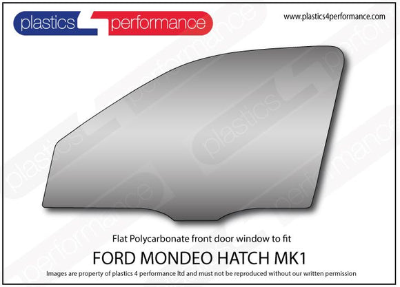 ポリカーボネート ウインドウキット｜Ford Mondeo MK1 - 5dr Hatchback（1993〜1996年） 2