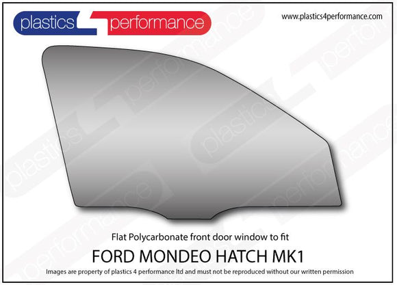 ポリカーボネート ウインドウキット｜Ford Mondeo MK1 - 5dr Hatchback（1993〜1996年） 5