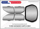 ポリカーボネート ウインドウキット｜Ford Mondeo MK1 - 5dr Hatchback（1993〜1996年） 1