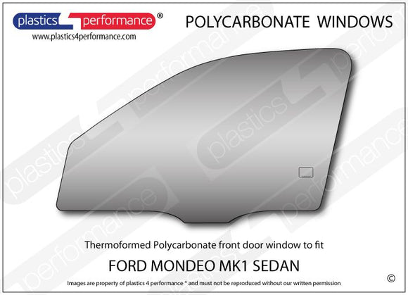 ポリカーボネート ウインドウキット｜Ford Mondeo MK1/2 - Sedan（1993〜2001年） 2