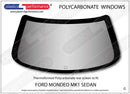 ポリカーボネート ウインドウキット｜Ford Mondeo MK1/2 - Sedan（1993〜2001年） 4