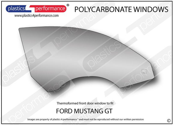 ポリカーボネート ウインドウキット｜Ford Mustang 6th Generation（2015〜2023年） 7