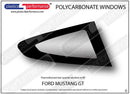 ポリカーボネート ウインドウキット｜Ford Mustang 6th Generation（2015〜2023年） 6