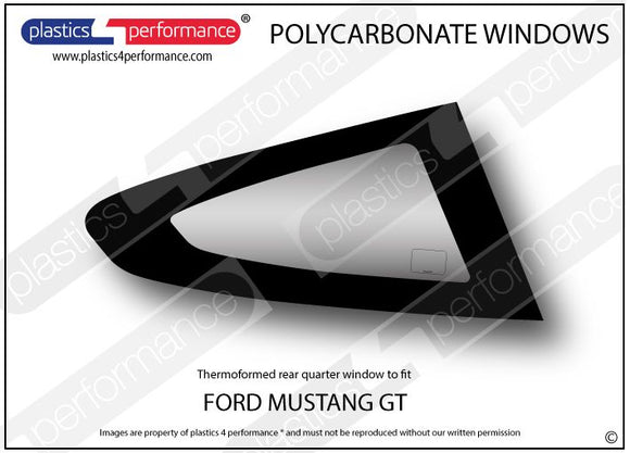 ポリカーボネート ウインドウキット｜Ford Mustang 6th Generation（2015〜2023年） 6