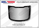 ポリカーボネート ウインドウキット｜Ford Mustang 6th Generation（2015〜2023年） 5
