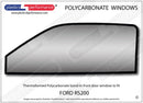 ポリカーボネート 左フロントドアウインドウ｜Ford RS200（1984〜1986年） 2