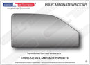 ポリカーボネート ウインドウキット｜Ford Sierra MK1/ Cosworth（1982〜1987年） 6