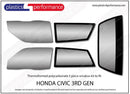 ポリカーボネート ウインドウキット｜ホンダ Civic AG/ AH - 3dr Hatchback
