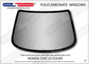 ポリカーボネート リアウインドウ｜ホンダ Civic EJ - Coupe